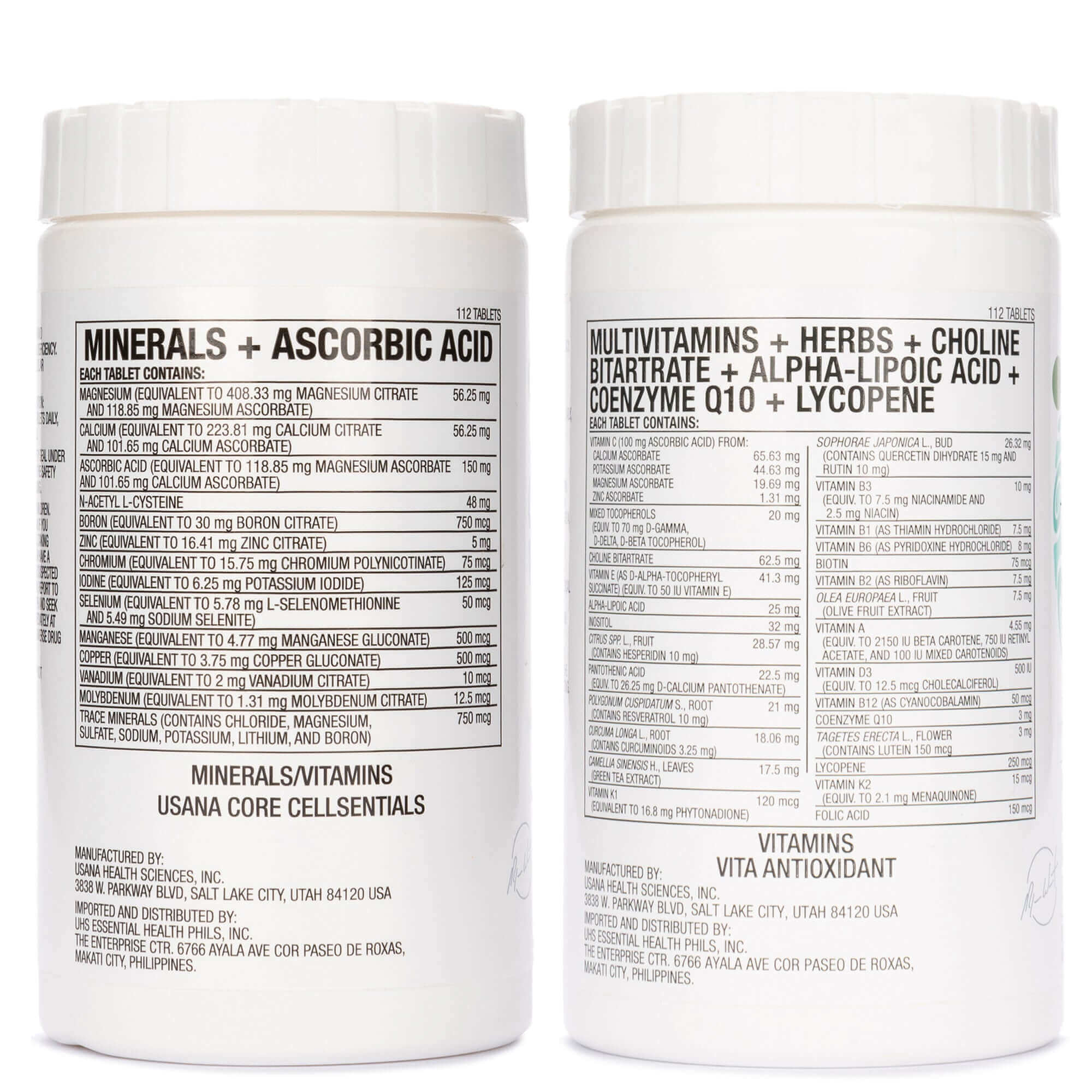 Core Cellsentials Usana CellSentials #1 Vitamins & Dietary Supplement Brand