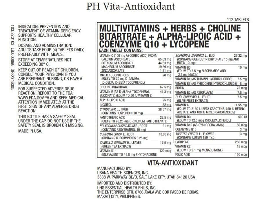 USANA CellSentials - # 1 Vitamins & Dietary Supplement Brand